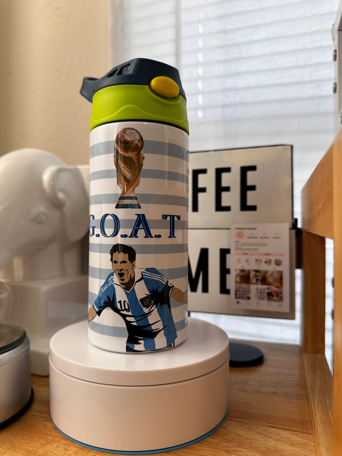 Termo de niño de messi