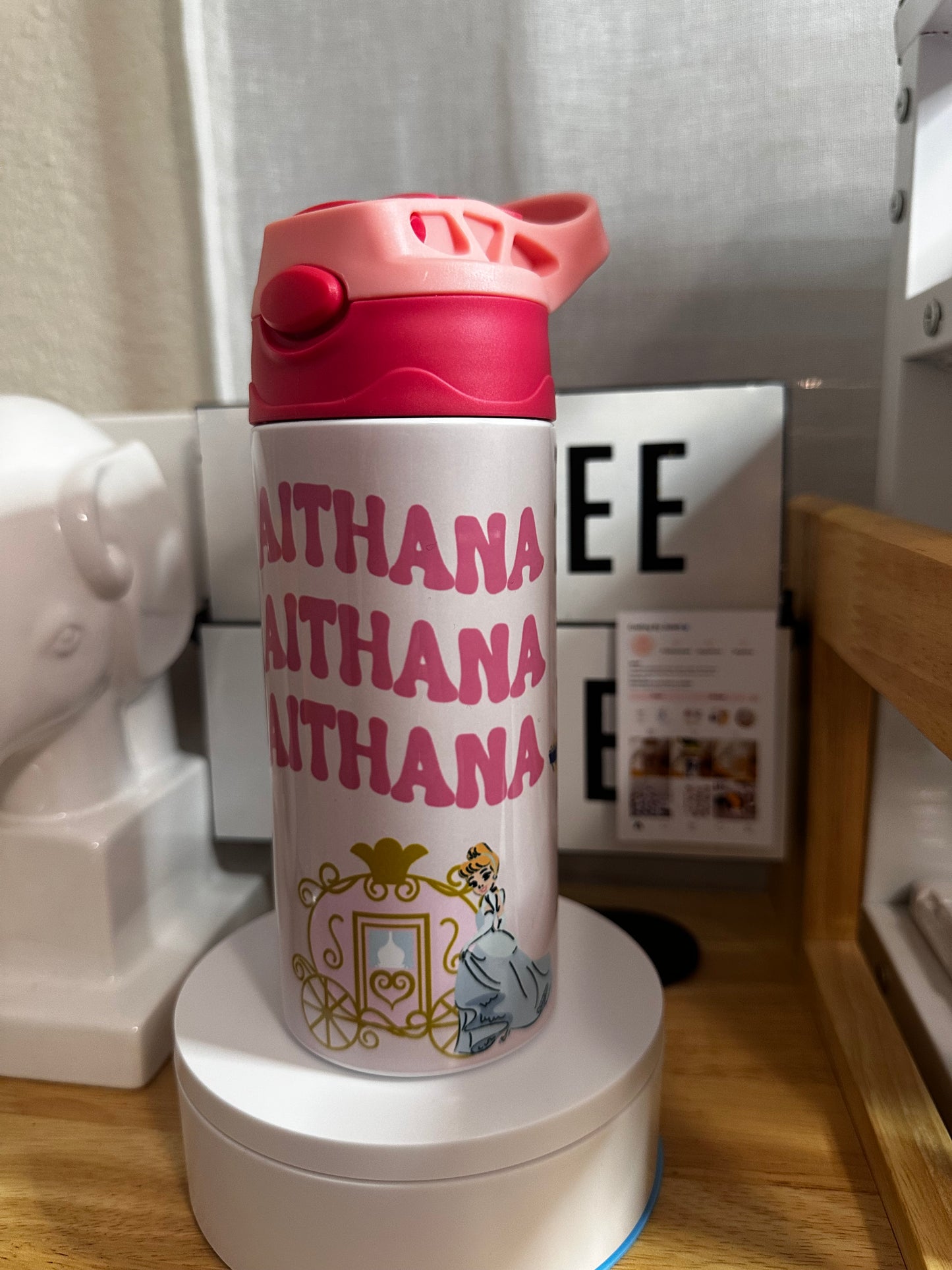 Termo de niña de princesas