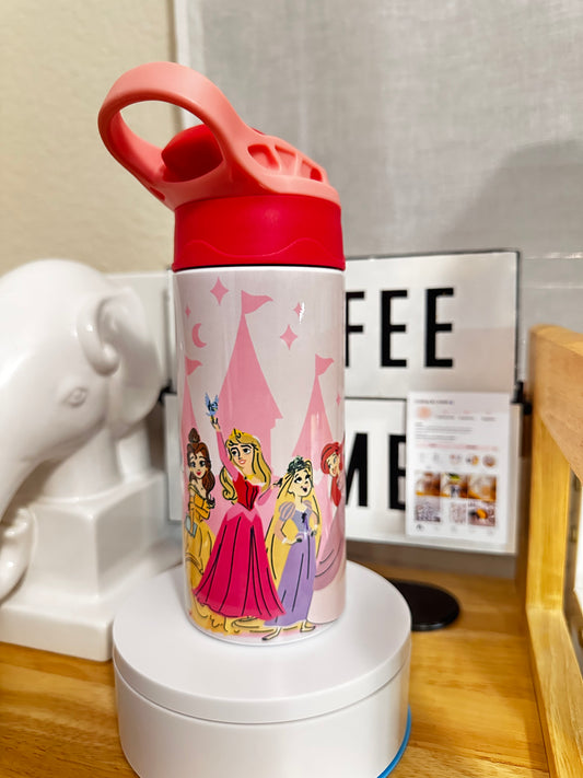Termo de niña de princesas