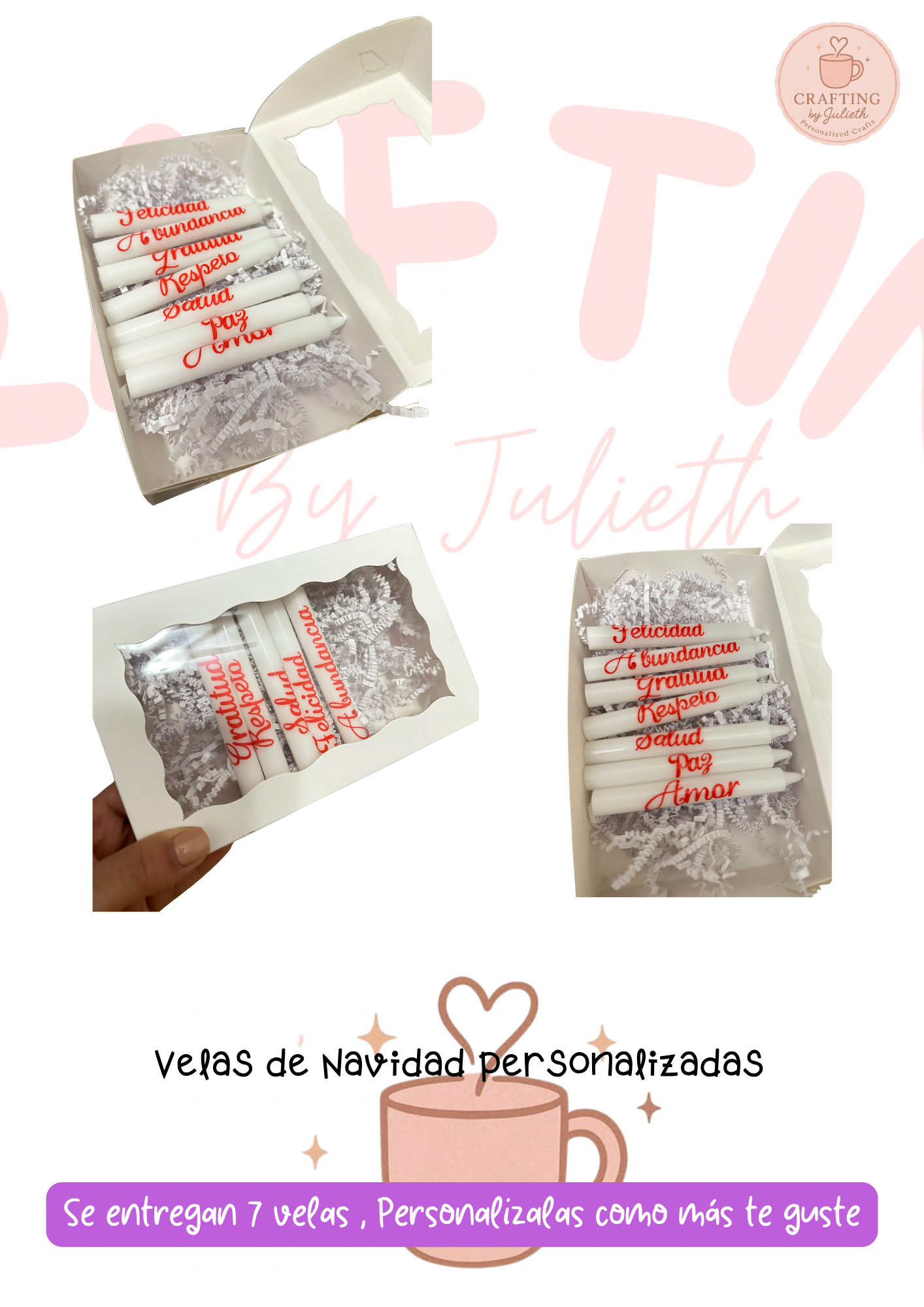 Velas personalizadas