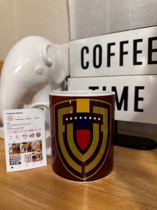 Taza escudo Venezuela