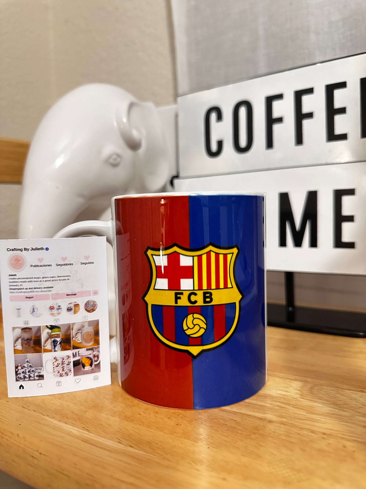 Taza de Café del Barça