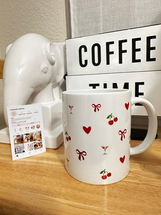 Taza de Café de cerezas