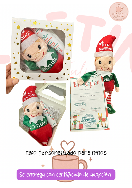 Elfo personalizado para niños