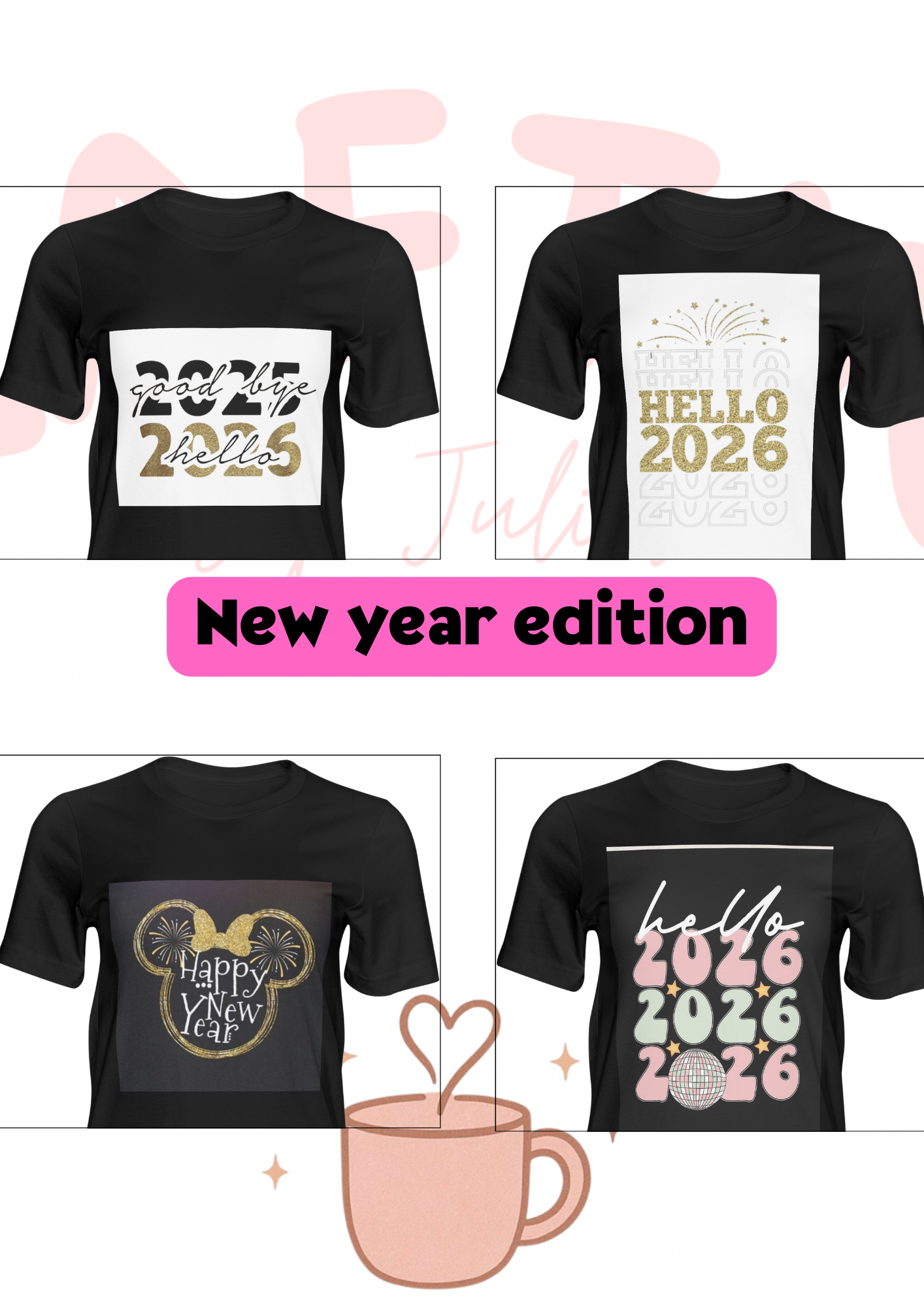 Camisas personalizadas New Year