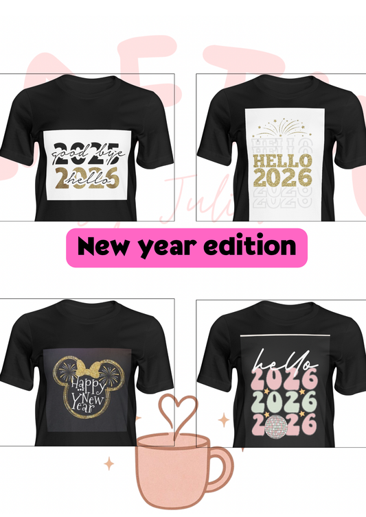 Camisas personalizadas New Year