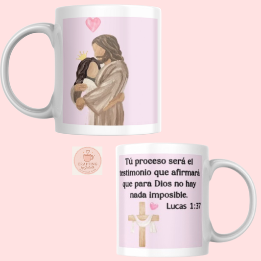 Taza mensaje bíblico 12oz